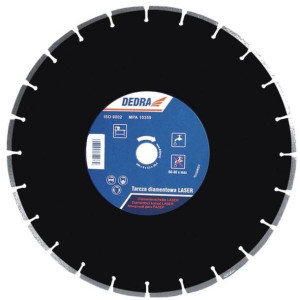 Dedra Tarcza Diamentowa Laser Do Asfaltu 300mmx25,4mm H1182