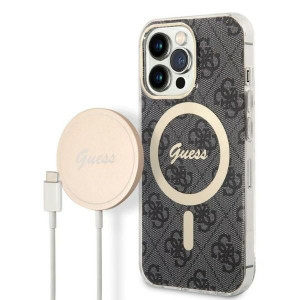 Zestaw Guess etui + ładowarka bezprzewodowa GUBPP13LH4EACSK Apple iPhone 13