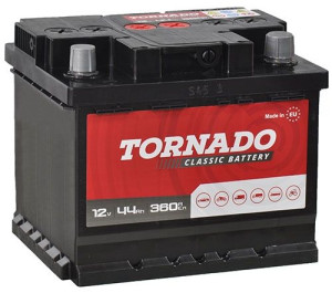 Akumulator Tornado 12v 44ah 360a