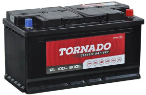 Akumulator Tornado 12v 100ah 800a