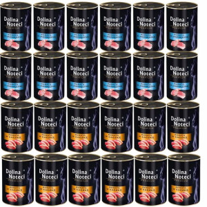 Mix smaków Dolina Noteci Premium Kot 24x400 g