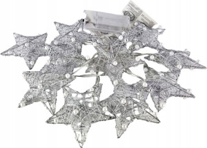 Lampki Dekoracyjne Gwiazdki Lampy Na Baterie 10led