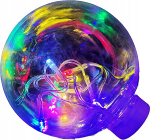 Lampki Led 8l W Plastik Bombce Na Baterie