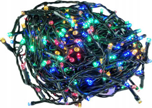 Lampki Choinkowe 400 Led Multi Atest Choinka