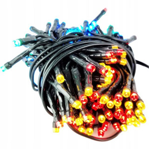 Lampki Choinkowe 140 Led Wewnętrzne Multikolor