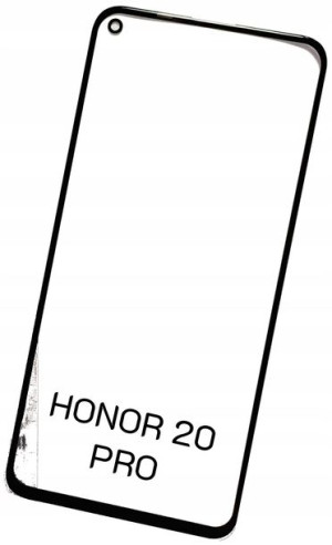 Szyba LCD z Klejem OCA Wymień przód Honor 20 Pro