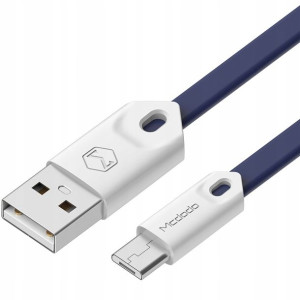 Mcdodo Płaski Krótki Kabel Micro Usb Qc 4.0 25cm