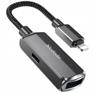 Mcdodo Adapter Do Iphone Lightning Do Otg Usb 3.0