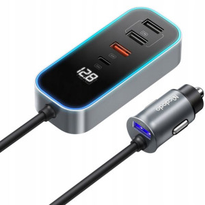 Mcdodo Ładowarka Samochodowa Usb/usb-c Pd 107w Led