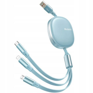 Mcdodo Kabel Zwijany Do Iphone Micro Usb-c 3w1 66w