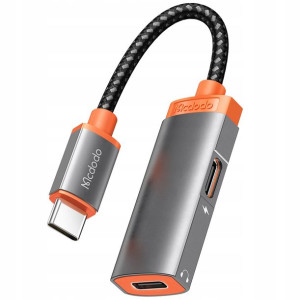 Mcdodo Przejściówka Adapter Usb C - 2x Usb-c Z Dac