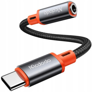 Mcdodo Przejściówka Adapter Usb C Mini Jack Z Dac