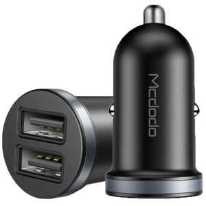Mcdodo Mała Szybka Ładowarka Samochodowa 2x Usb
