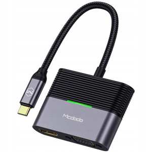 Mcdodo Adapter Przejściówka Usb-c Do Vga + Hdmi 4k