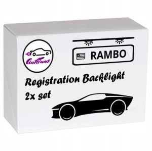 AUTOTUNE LAMPKI TABLICY Renault Clio Master Megane