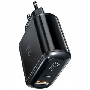 Mcdodo Ładowarka Sieciowa Pd 20w 2xusb + Usb-c Lcd