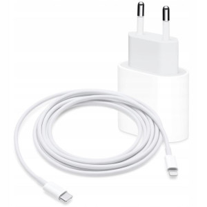 Ładowarka Usb-c 20w + Kabel 2m Do Iphone 12 13 Pro