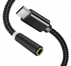 Przejściówka Kabel USB TYP C - Jack 3,5mm Adapter