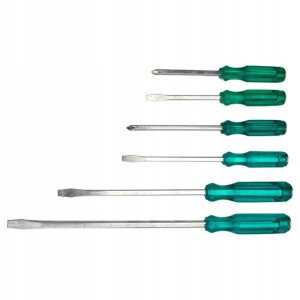 Wkrętaki do pobijania, 6 szt. TOP TOOLS 39D104