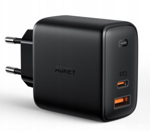 Ładowarka sieciowa Aukey PA-B3 USB-A USB-C 65W PD