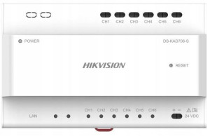 Dystrybutor audio/wideo Hikvision DS-KAD706