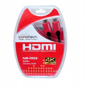 Kabel HDMI PREMIUM GOLD Conotech 3 METRY 4K 2K