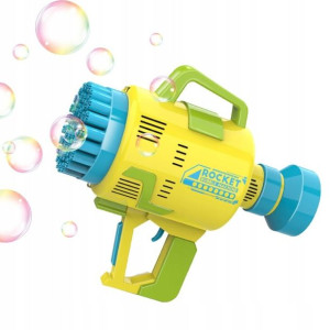 Maszyna do baniek Bazooka PISTOLET 49 otwory USB