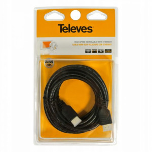 Kabel Hdmi 2.0 Televes 1.5m 4k Uhd Premium Hdtv