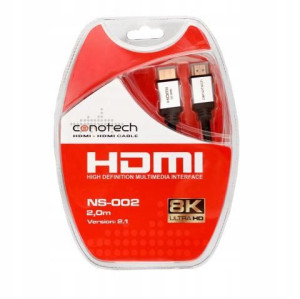 Kabel HDMI 2.1 z certyfikatem 120Hz 4K 8K 2m NS