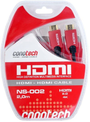 Kabel HDMI 2m high speed pozłacane końcówki 4K 2K