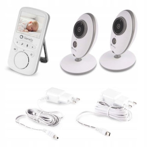 Lionelo Niania elektroniczna Babyline 5.1 White