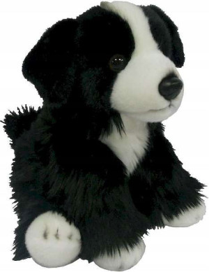 Maskotka pluszak pies Border Collie 26 cm