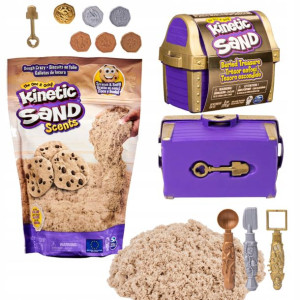 Zestaw Kinetic Sand Scents pachnący piasek kinetyczny ciasteczka+Zaginiony