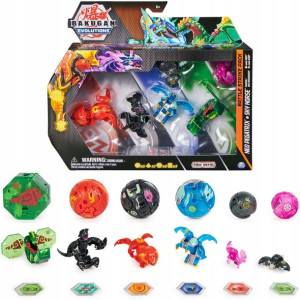 Bakugan Evolutions Battle Strike Pack + 6 figurek i karty