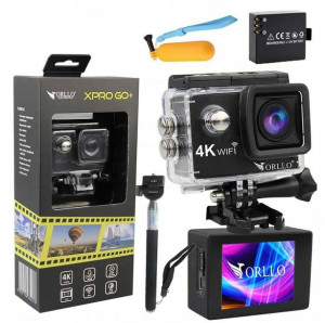 Kamera Sportowa 4k Wifi Wodoszczelna 16mpx 4x Zoom