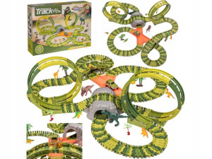 Mega Tor Wyścigowy Petla Dinozaur Dino Park 260el.