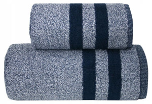 Ręcznik Denim 50x90 Granatowy Bawełna Greno