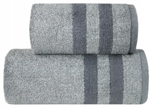 Ręcznik Denim 70x140 Popielaty Bawełna Greno