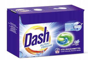 DASH Kapsułki do prania Alpen Frische 3in1 12 szt