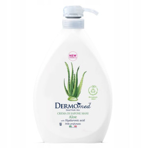 Dermomed Mydło Krem Z kwasem hialuronowym Aloes 1L