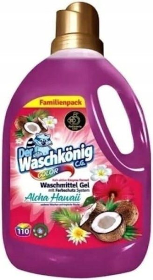 Waschkönig Żel do Prania Kolor Hawaii 3,305L (DE)