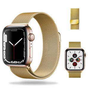 Pasek Zegarek Apple Watch 5 6 7 Se Gold 38-41