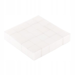 25x BLOK poleski BIAŁY kostka Mini kostka POLERKA