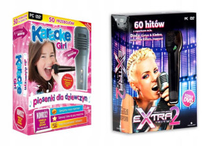 Karaoke Girl + Extra Hity 2 + 2 mikrofony
