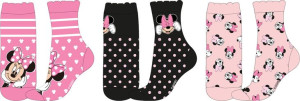 Skarpetki Dziewczęce Myszka Minnie 3-pack - 27-30
