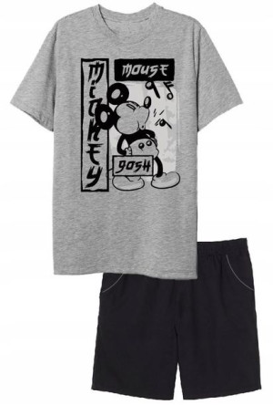 Piżama Męska Kr. Rękaw Disney Mickey - L