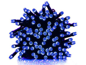 Lampki Choinkowe 300 Led Niebieskie + Programator Łączenie