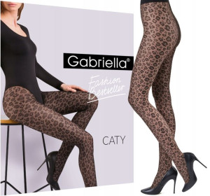 GABRIELLA RAJSTOPY CATY r.2-S nero panterka cętki