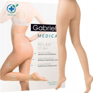 GABRIELLA RAJSTOPY RELAX r5 sable przeciwżylakowe