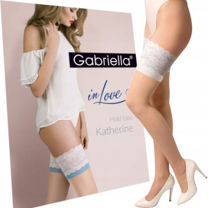 Gabriella Pończochy Katherine 5/6 Champagne Bianco
